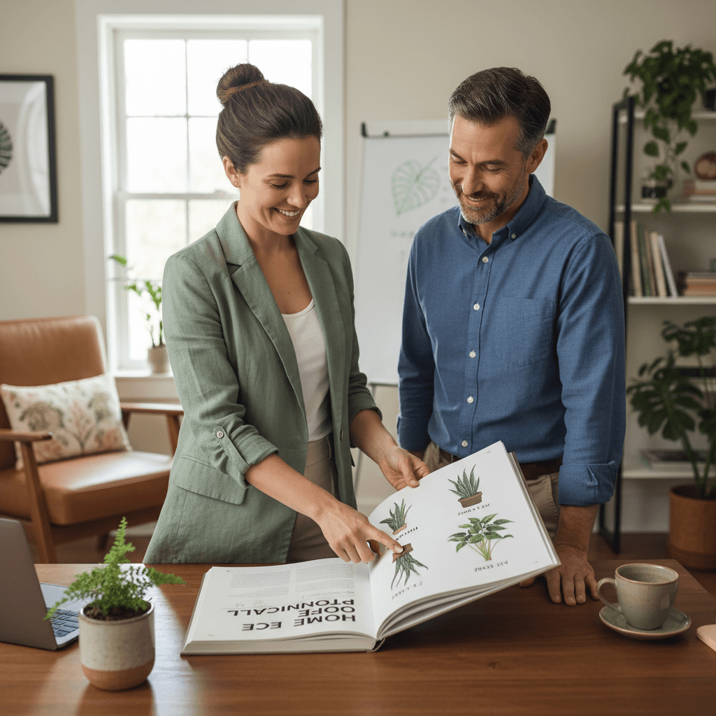 Asesoramiento profesional en selección de plantas para hogar